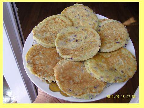 Steps to Make Veggie Pancakes