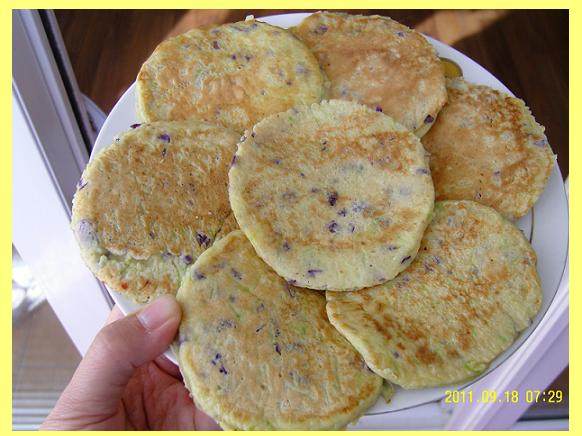 Steps to Make Veggie Pancakes