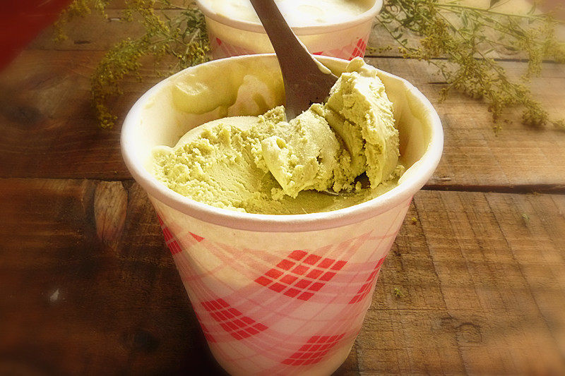 Green Tea Cream Ice Cream