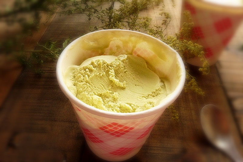 Green Tea Cream Ice Cream