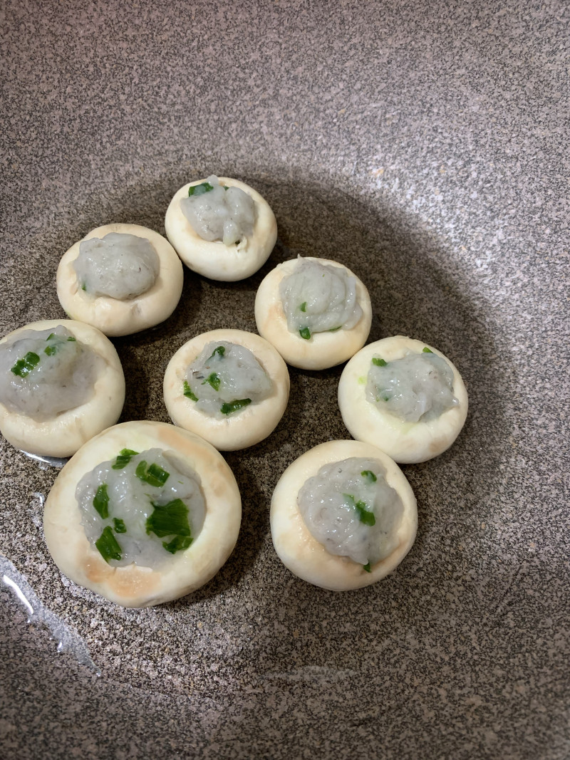 Cheese-Stuffed Shrimp Stuffed Mushrooms Step-by-Step