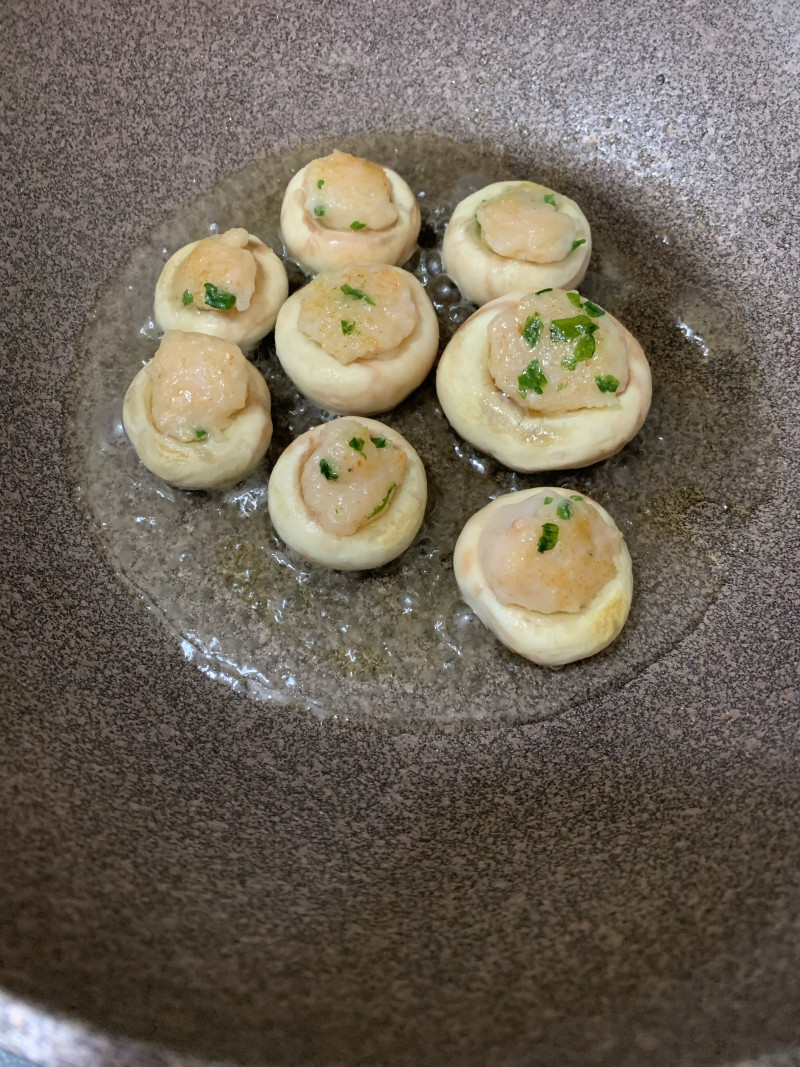 Cheese-Stuffed Shrimp Stuffed Mushrooms Step-by-Step