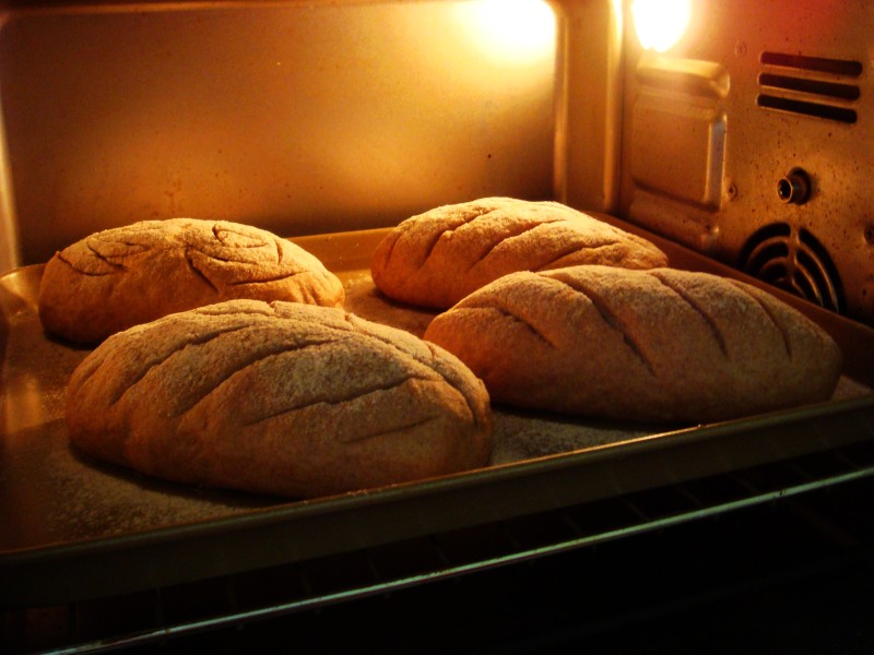 Steps for Making Brown Wheat Kumquat European Bread