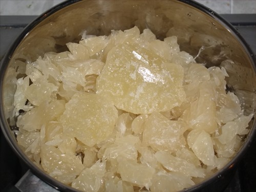 Steps for making Honey Pomelo Sauce