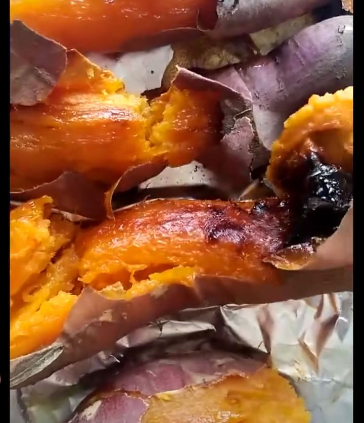 #Oven Dish# Baked Sweet Potato