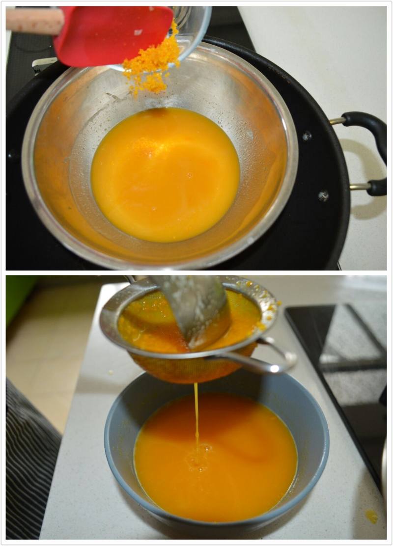 Step-by-Step Process of Making Orange Glazed Mini Cakes