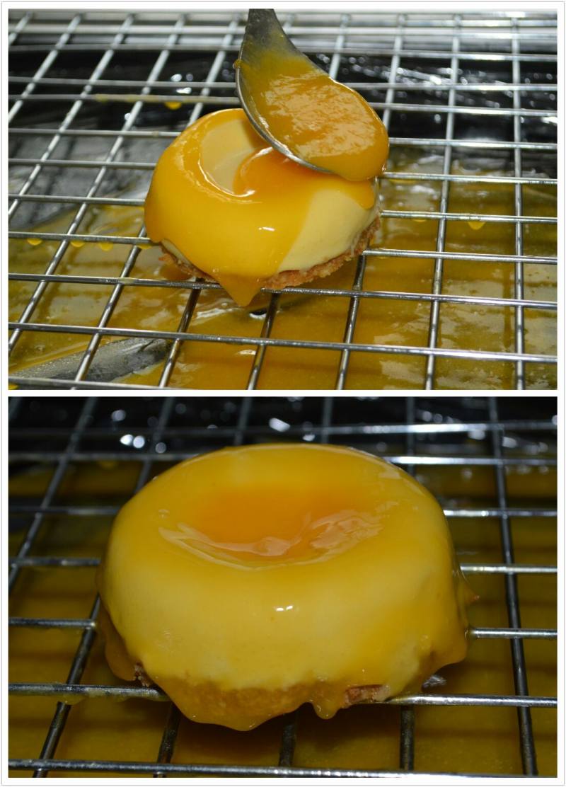 Step-by-Step Process of Making Orange Glazed Mini Cakes