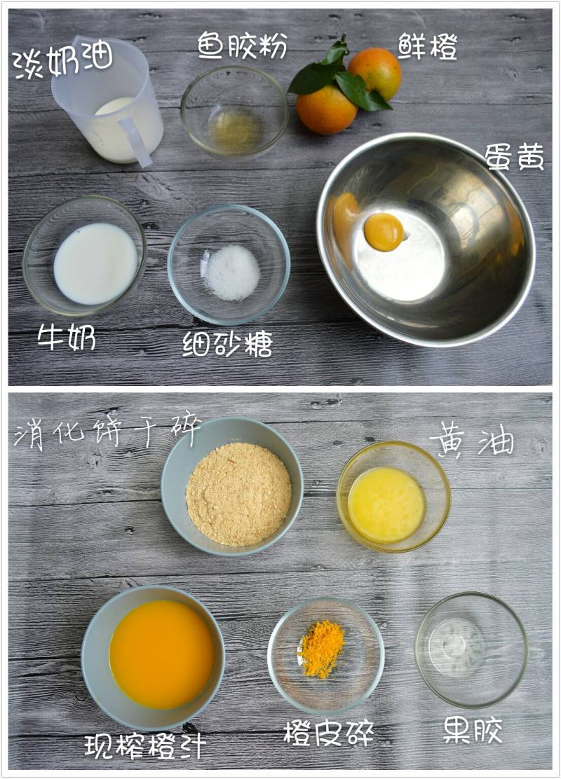 Step-by-Step Process of Making Orange Glazed Mini Cakes