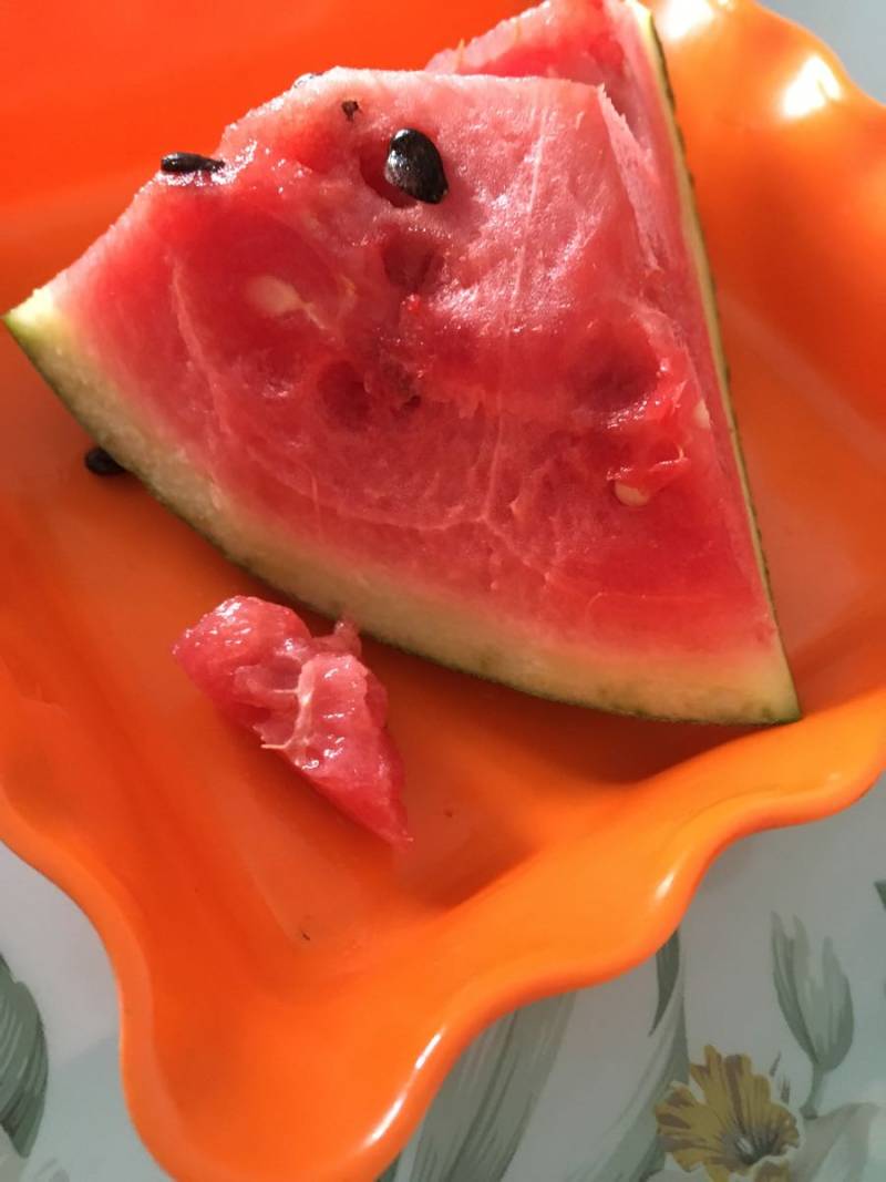 Steps to make Watermelon Plate