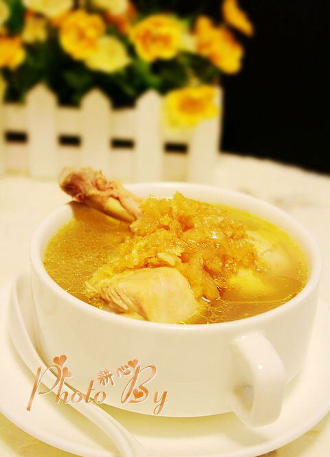 Bird's Nest Stewed Chicken Soup