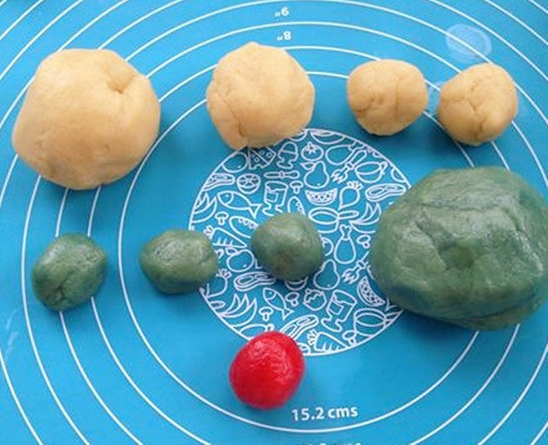 Steps for Making Doraemon Handmade Cookies