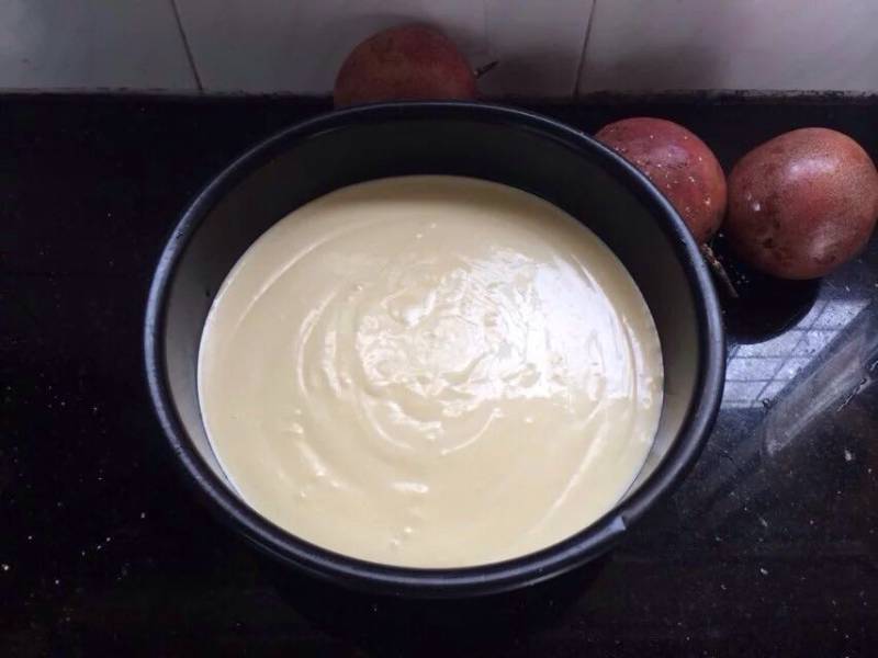 Steps for making Passion Fruit Cheesecake