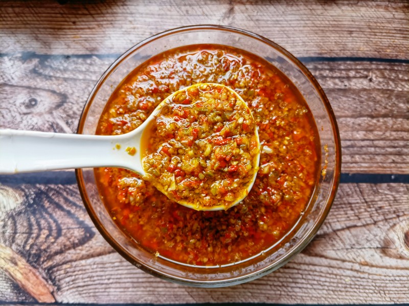 Garlic and Double Pepper Sauce