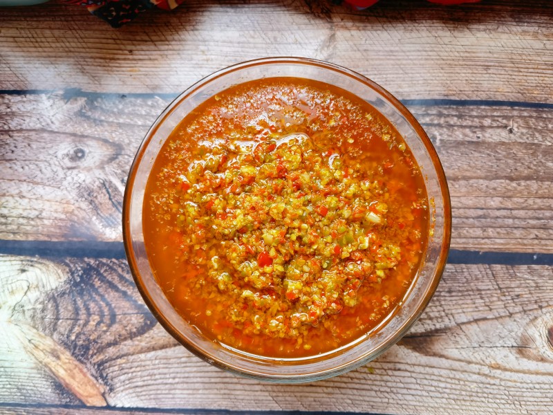 Garlic and Double Pepper Sauce