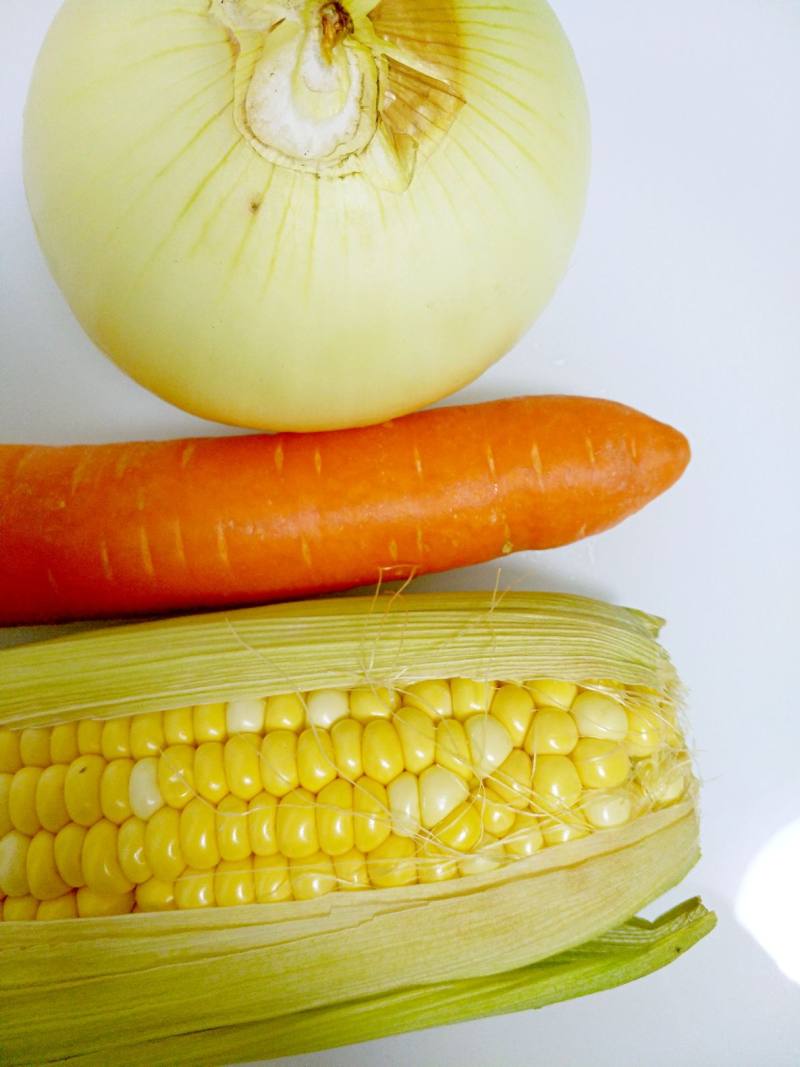 Steps for making Colorful Fried Rice