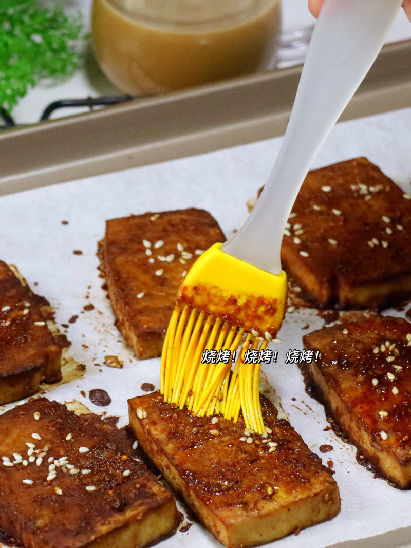 Steps for Making Family Style Grilled Tofu