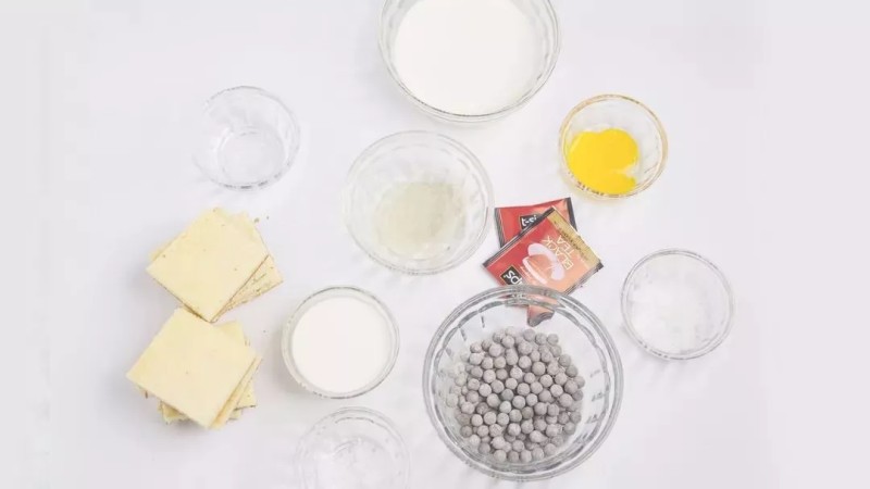 Step-by-Step Instructions for Making Pearl Milk Tea Mousse