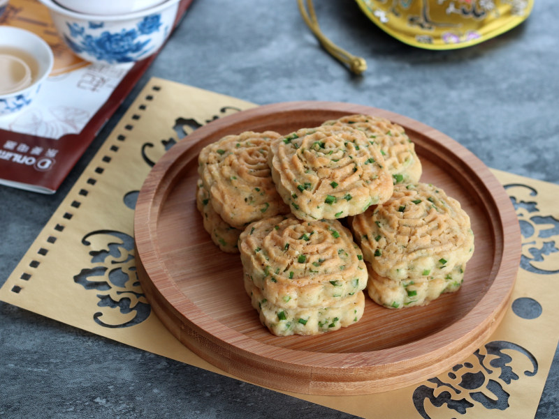 Scallion Pastry Squares