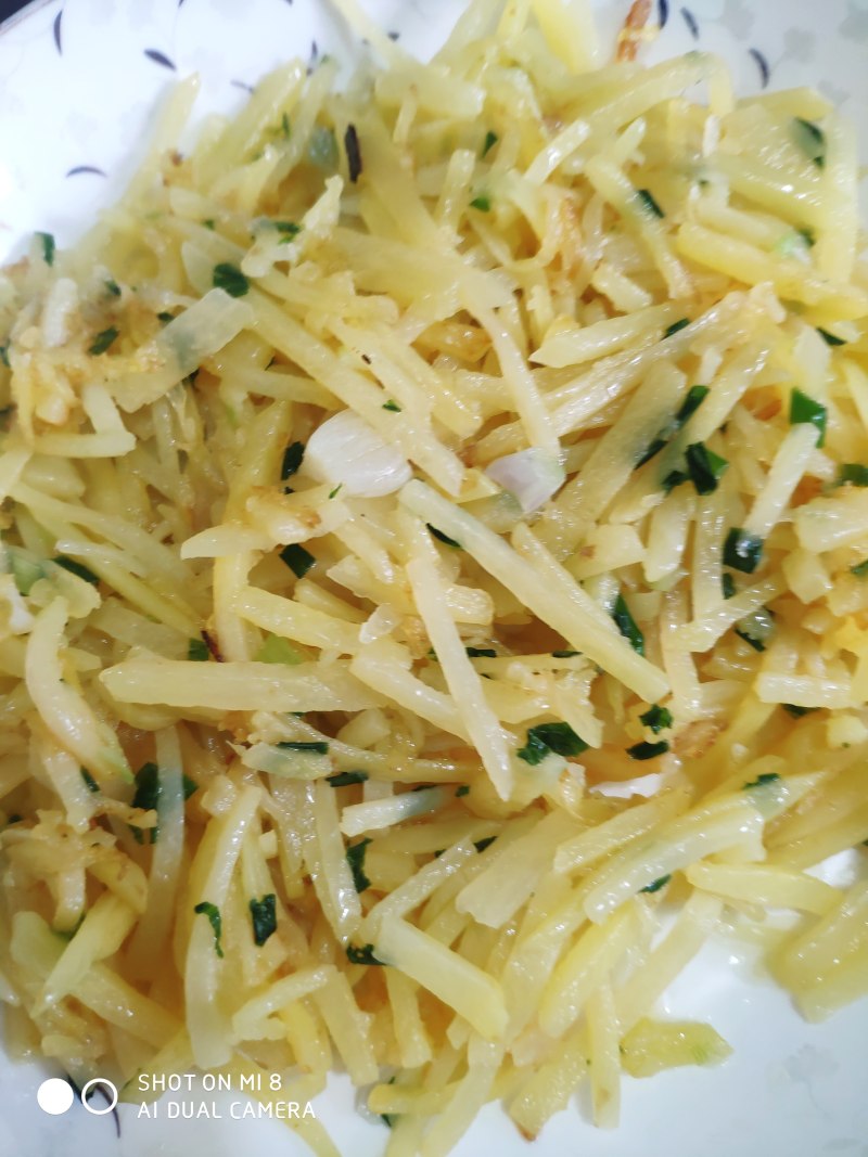 Shredded Potatoes