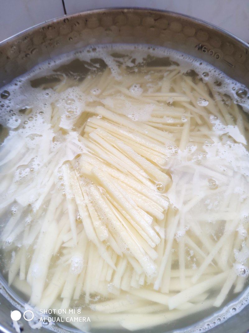 Steps for Making Shredded Potatoes