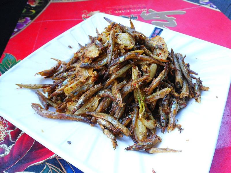 【Northeast China】Garlic Stir-Fried Small Dried Fish