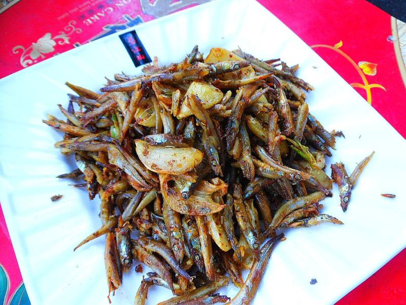 【Northeast China】Garlic Stir-Fried Small Dried Fish