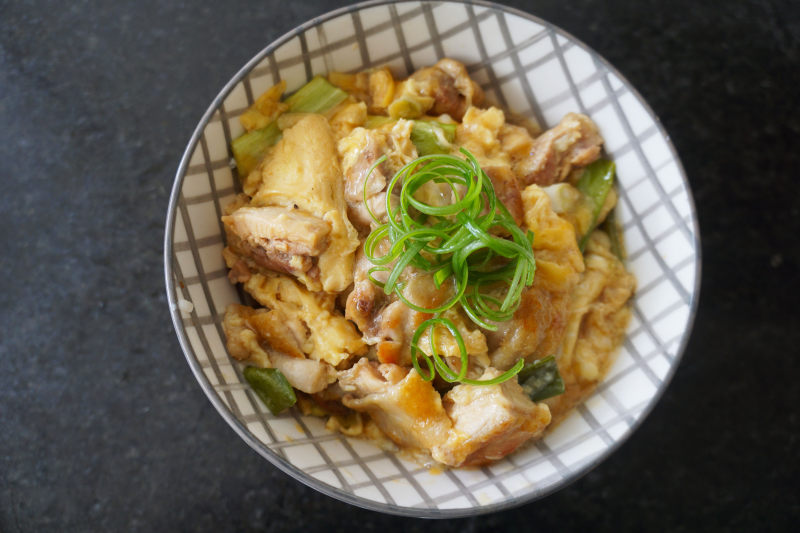 Japanese Chicken and Egg Rice Bowl