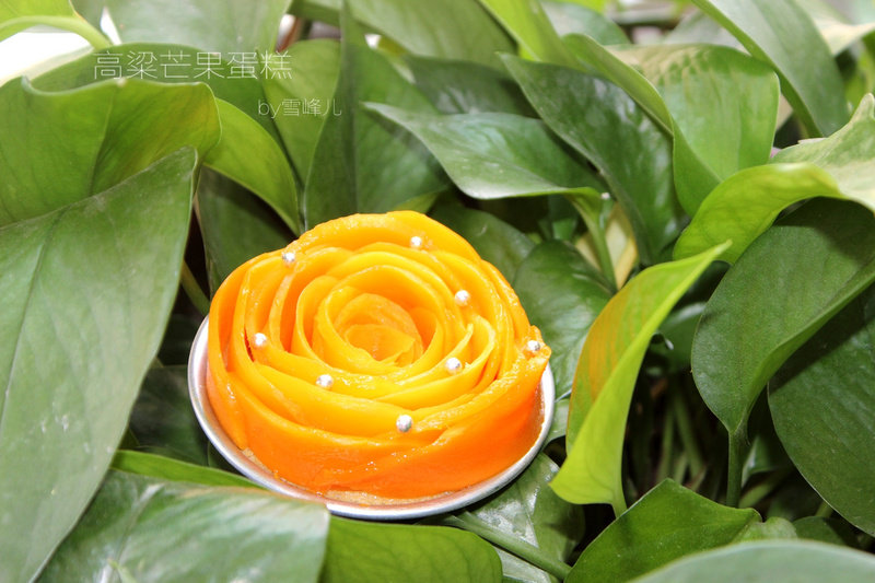 Sorghum Mango Cake