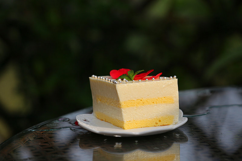 Steps for Making Durian Mousse Cake