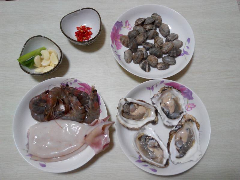 Seafood Medley Cooking Steps