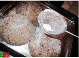 Steps to Make Black Sesame Bread