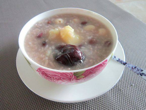 Sweet Potato and Lotus Seed Congee