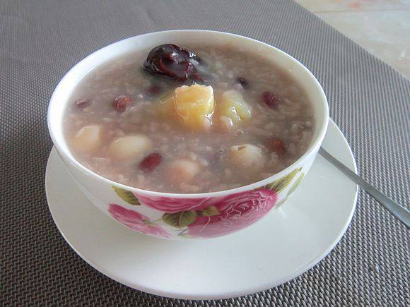 Sweet Potato and Lotus Seed Congee