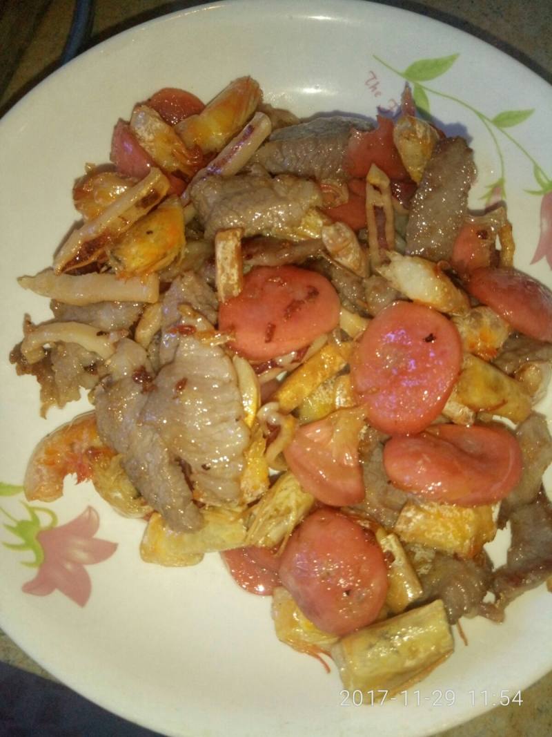 Stir-Fried Bean Sprouts with Sweet Potato Vermicelli - Step 14