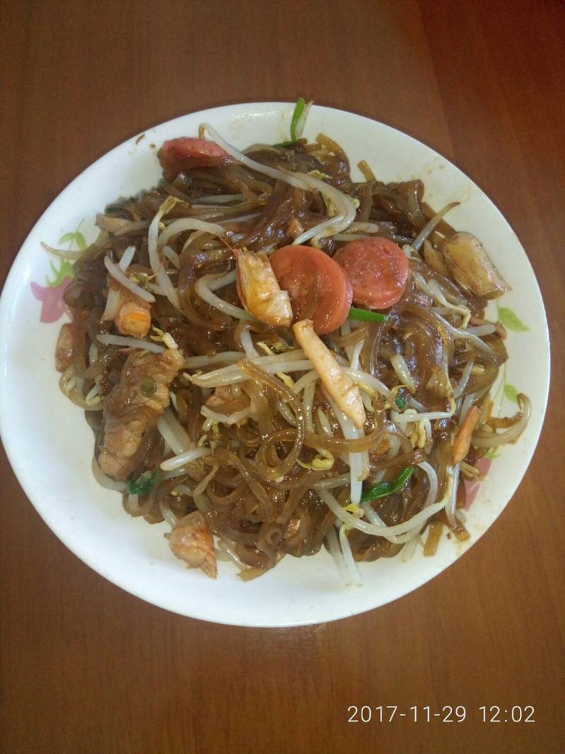 Stir-Fried Bean Sprouts with Sweet Potato Vermicelli - Step 22