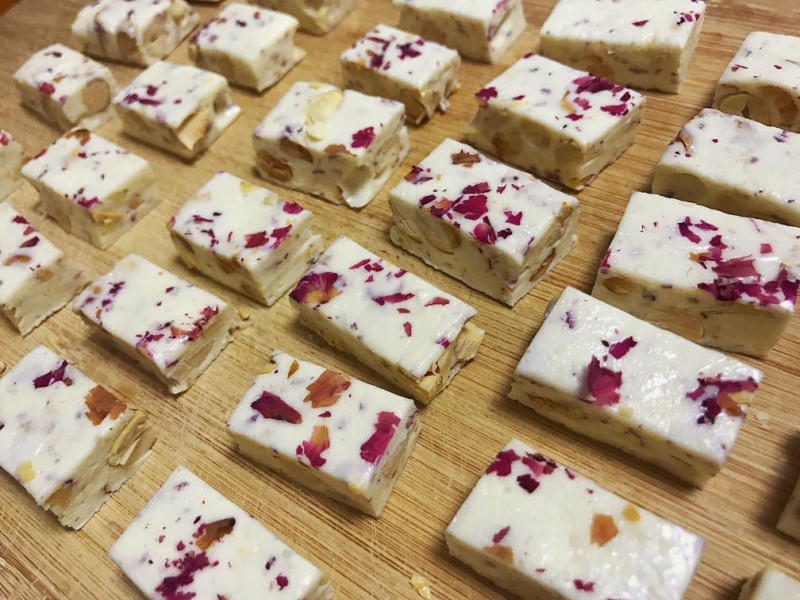 Rose Sea Salt Nougat