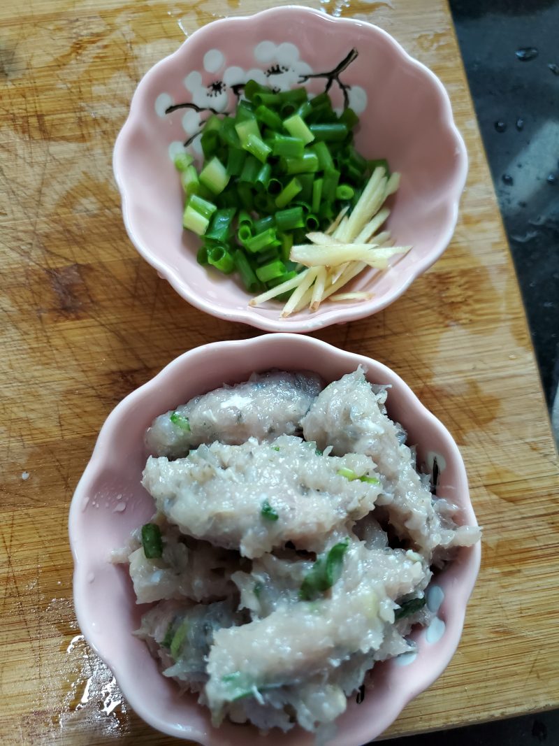 Steps for Making Fish Cake Congee