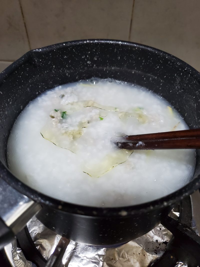 Steps for Making Fish Cake Congee