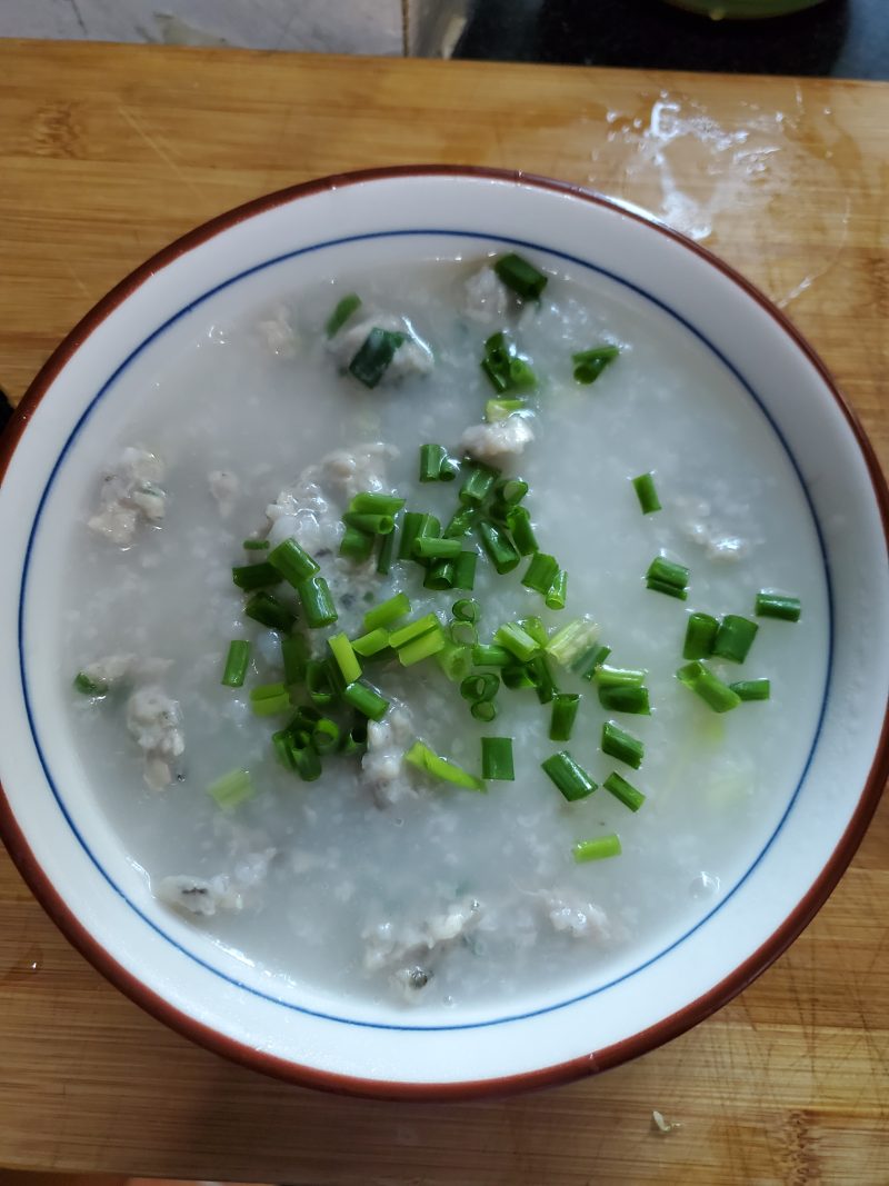 Steps for Making Fish Cake Congee