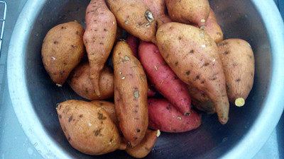 Baked Sweet Potato Step