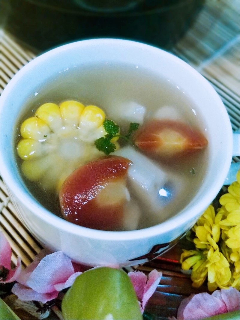 Corn and Lotus Root Soup