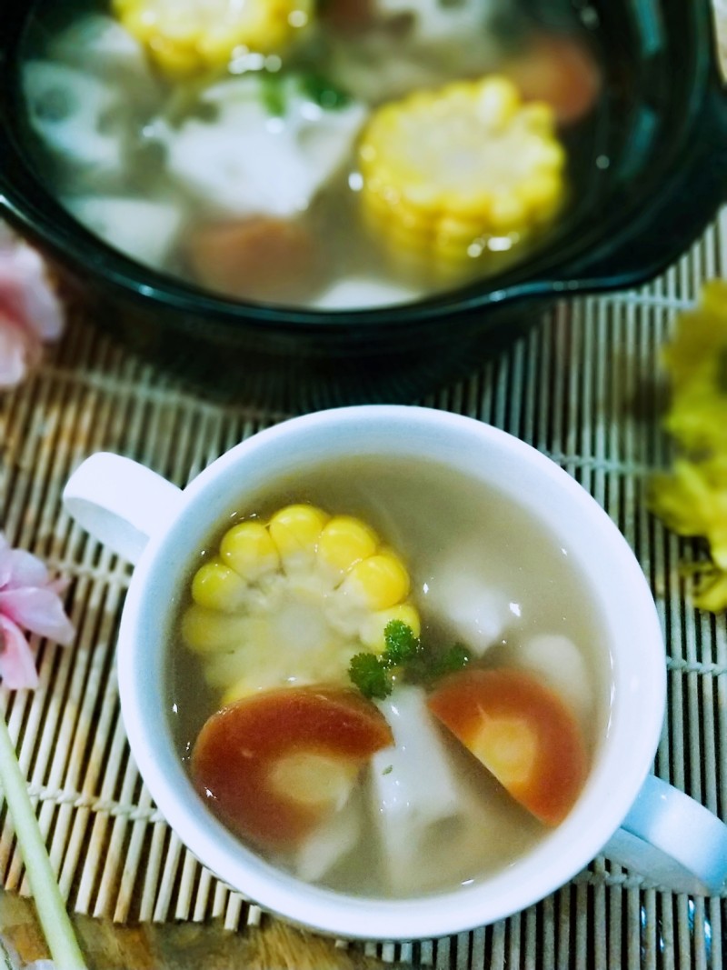 Corn and Lotus Root Soup