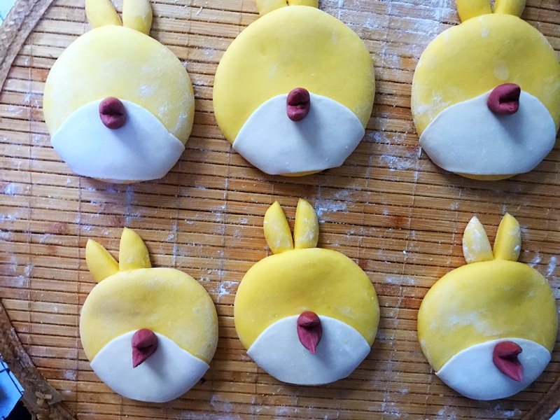 Angry Birds Steamed Buns Step-by-Step