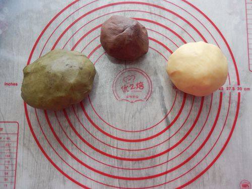 Steps for making Kiwi Cookies