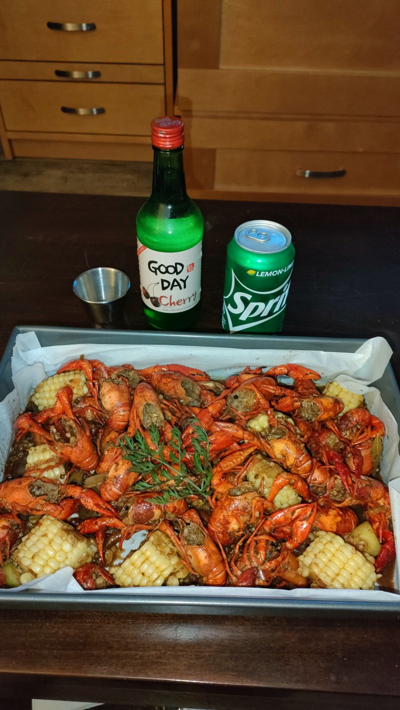 Tequila Spicy Crawfish