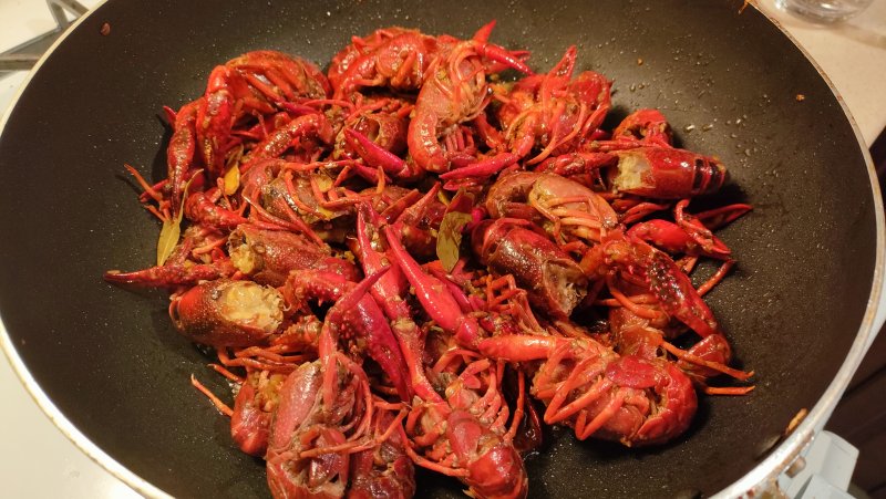 Tequila Spicy Crawfish Cooking Steps