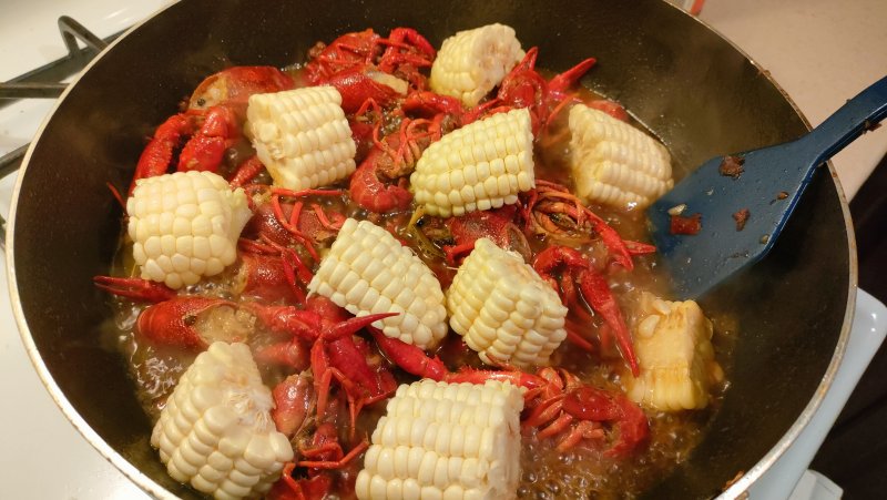 Tequila Spicy Crawfish Cooking Steps