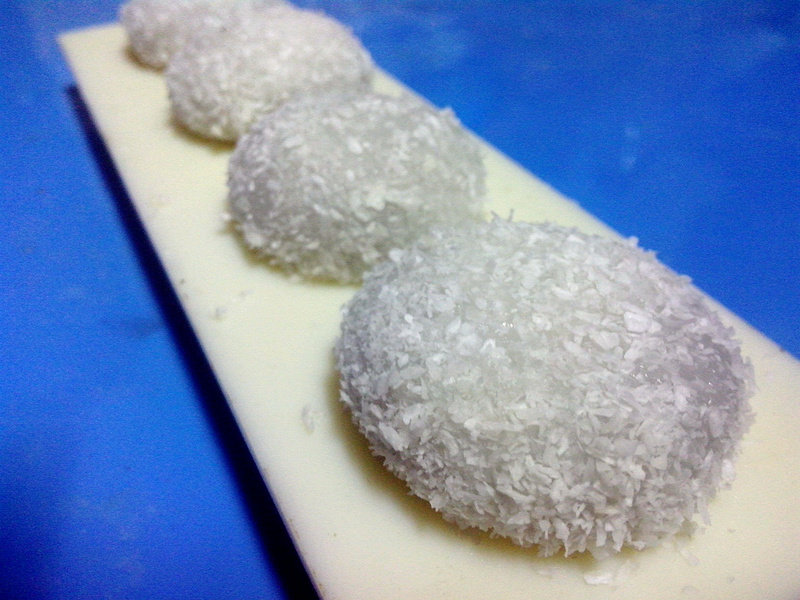 Dry Tangyuan - Coconut, Black Sesame, and Fruits