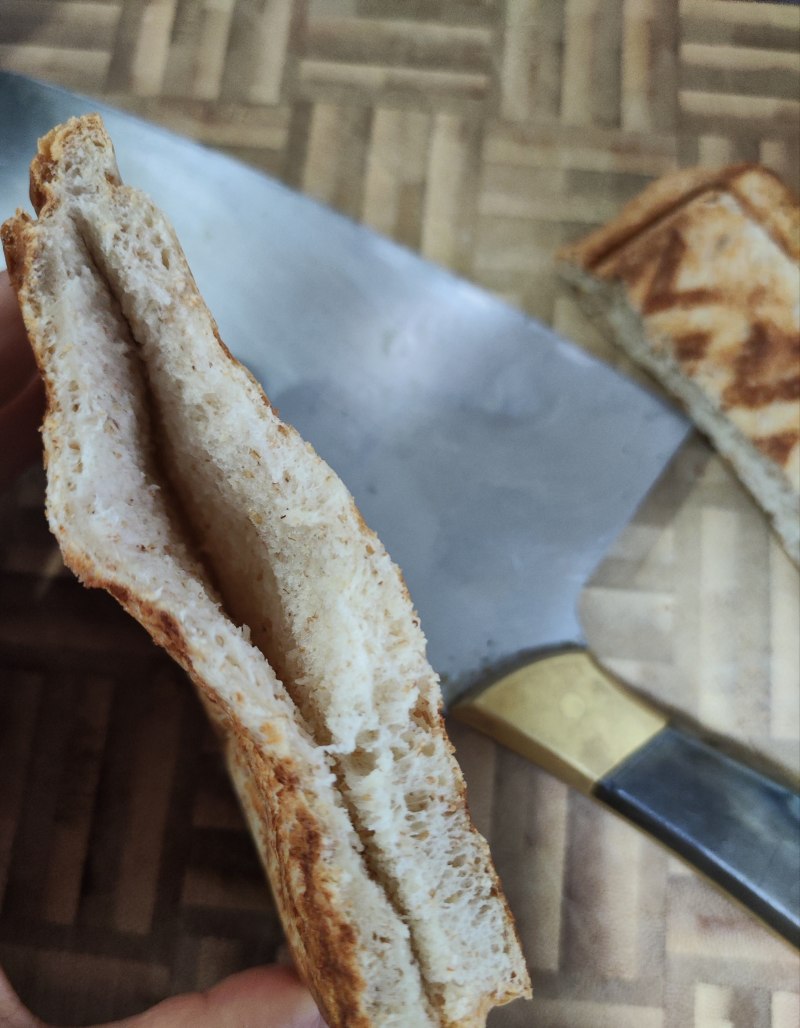 Steps for Making Bread Pocket Sandwich