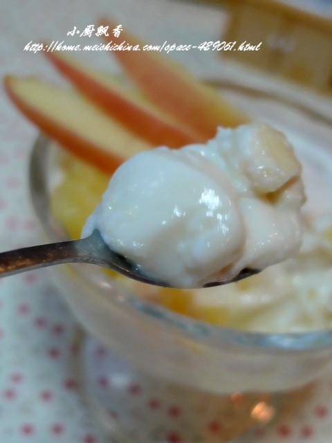 Smooth and Fragrant - Apple Cream Pudding